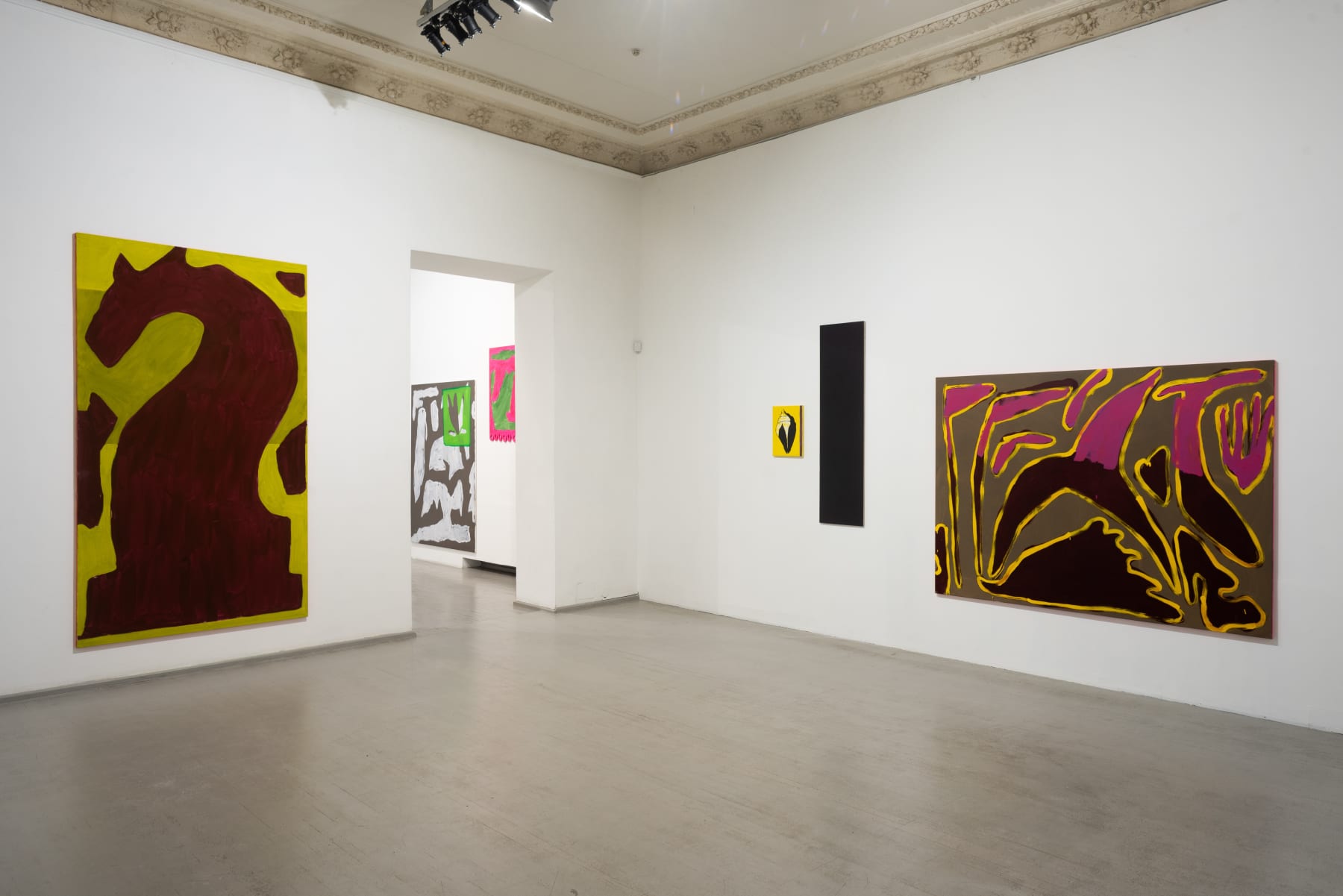 Installation view of 'Convoi Exceptionnel' by Dominykas Sidorovas. Photography: Jonas Balsevičius.