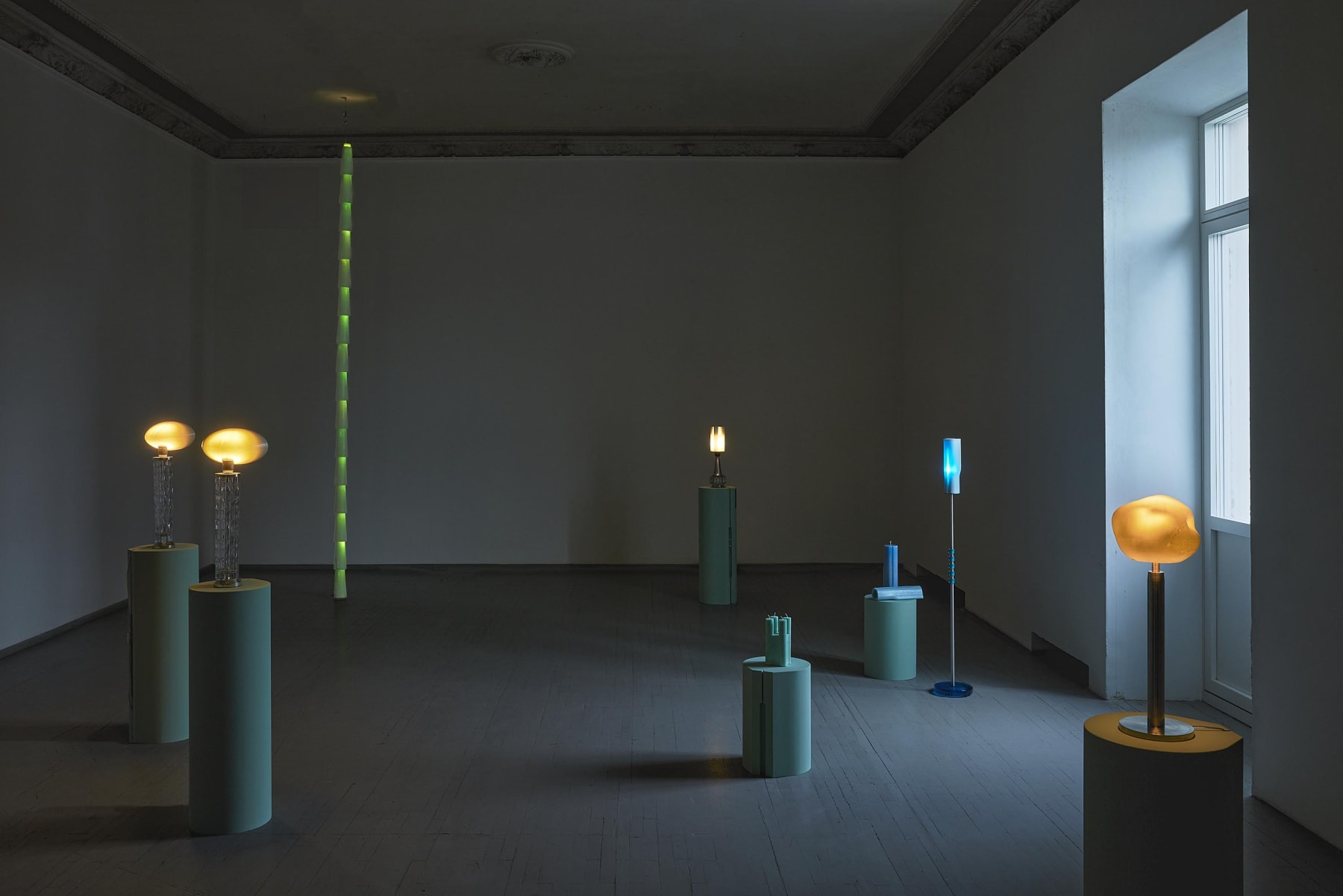 Soft Solids at Galerija VARTAI, 2024 Photo: Norbert Tukaj