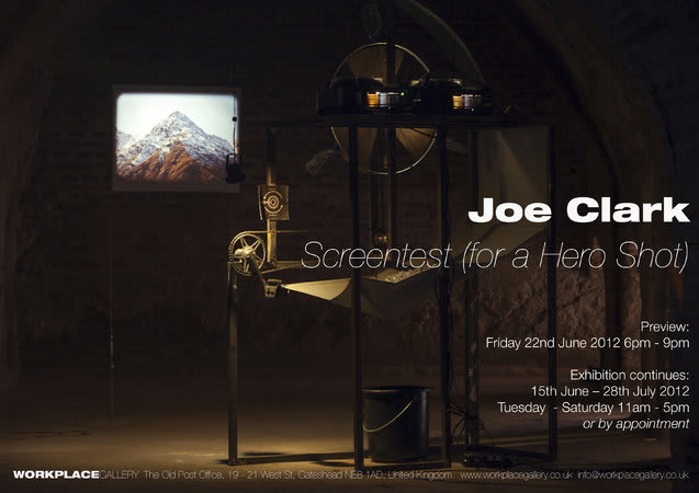 Joe Clark: Screentest (For a Hero Shot)