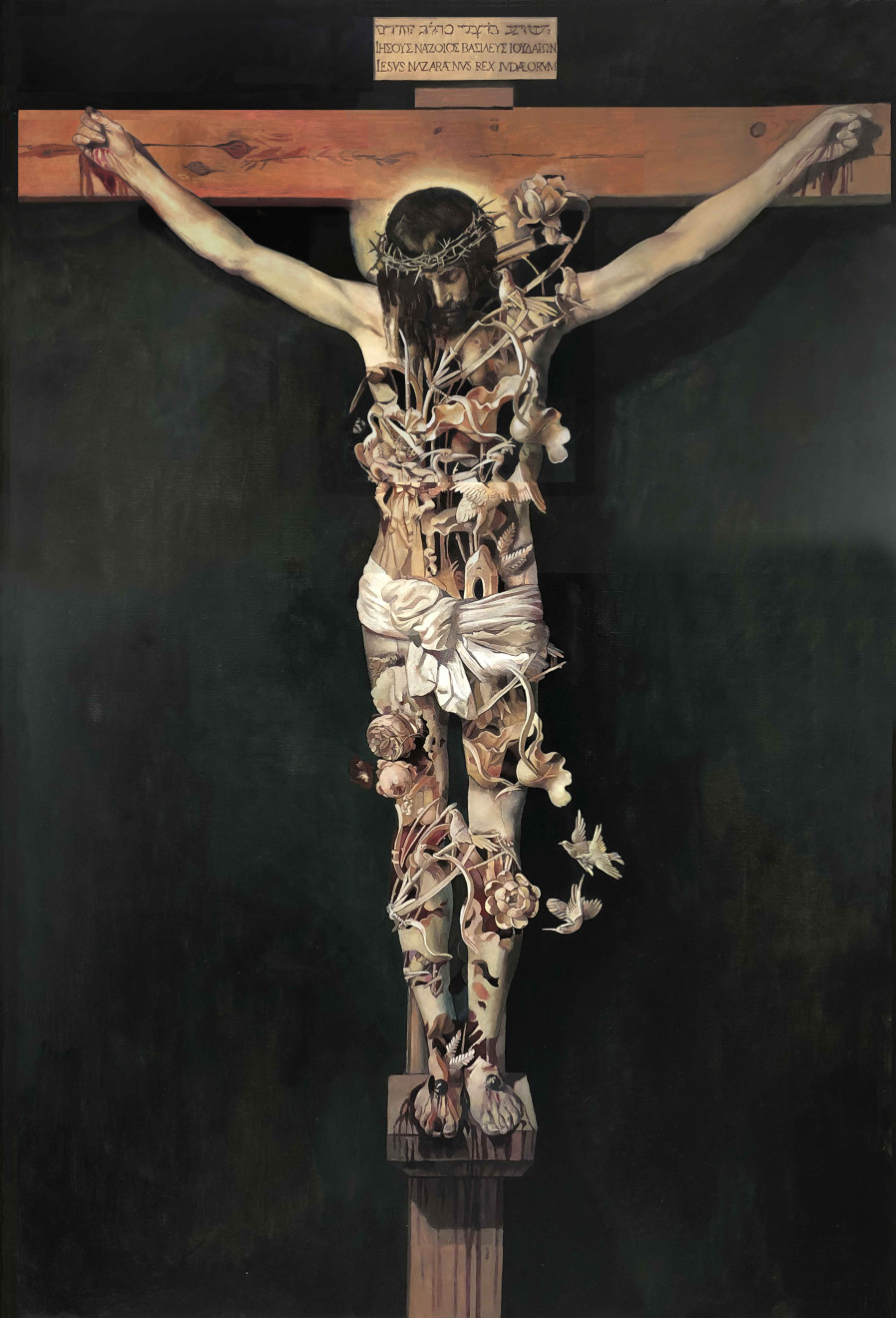 Wolfe von Lenkiewicz, Christ on the Cross, 2018