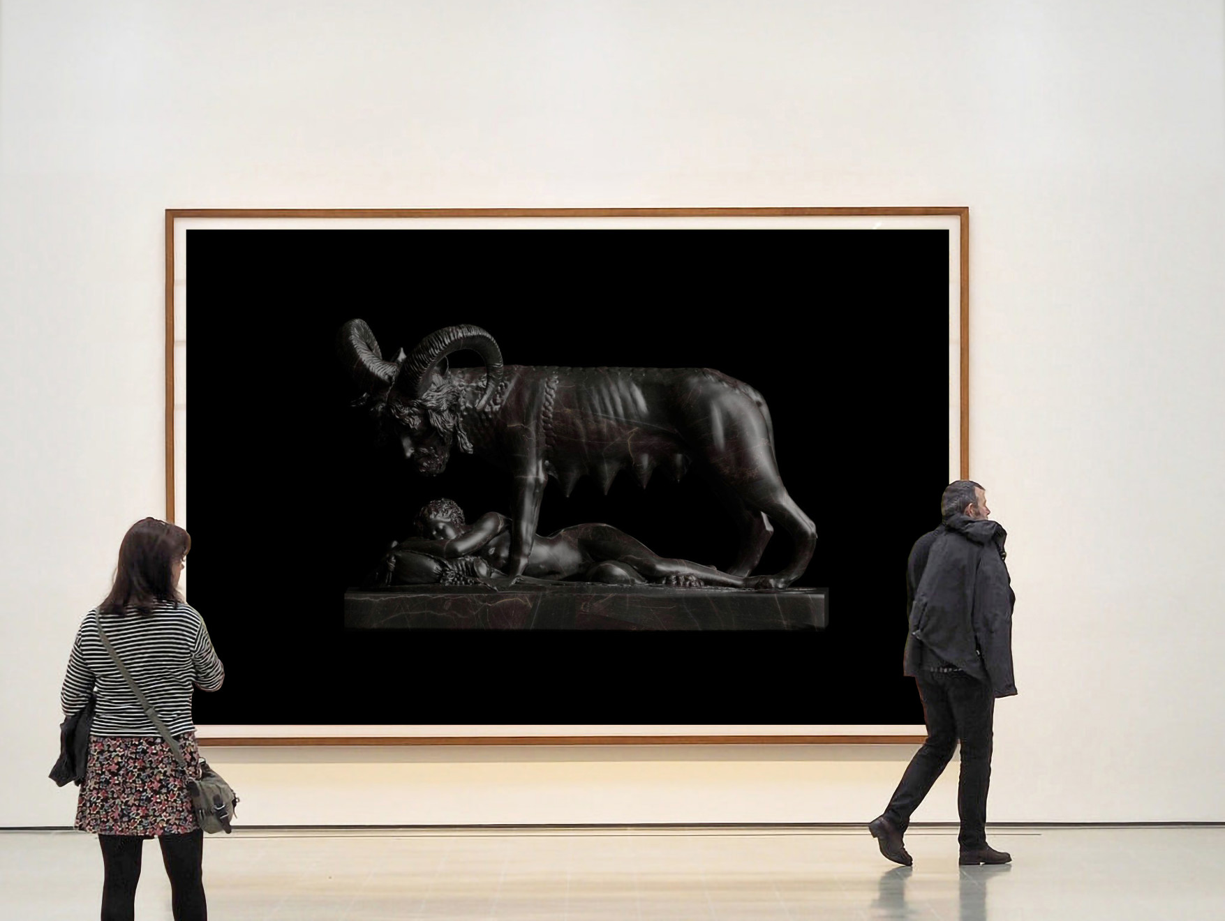 Wolfe von Lenkiewicz, Capitoline Wolf Installation, 2021