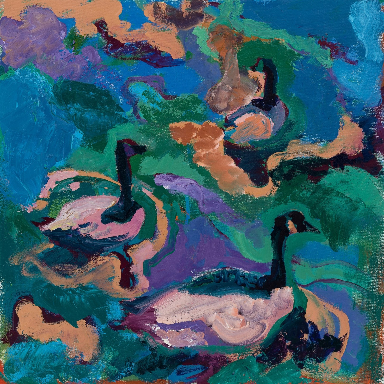 Yui Kugimiya, Geese on East River-Three, 2014