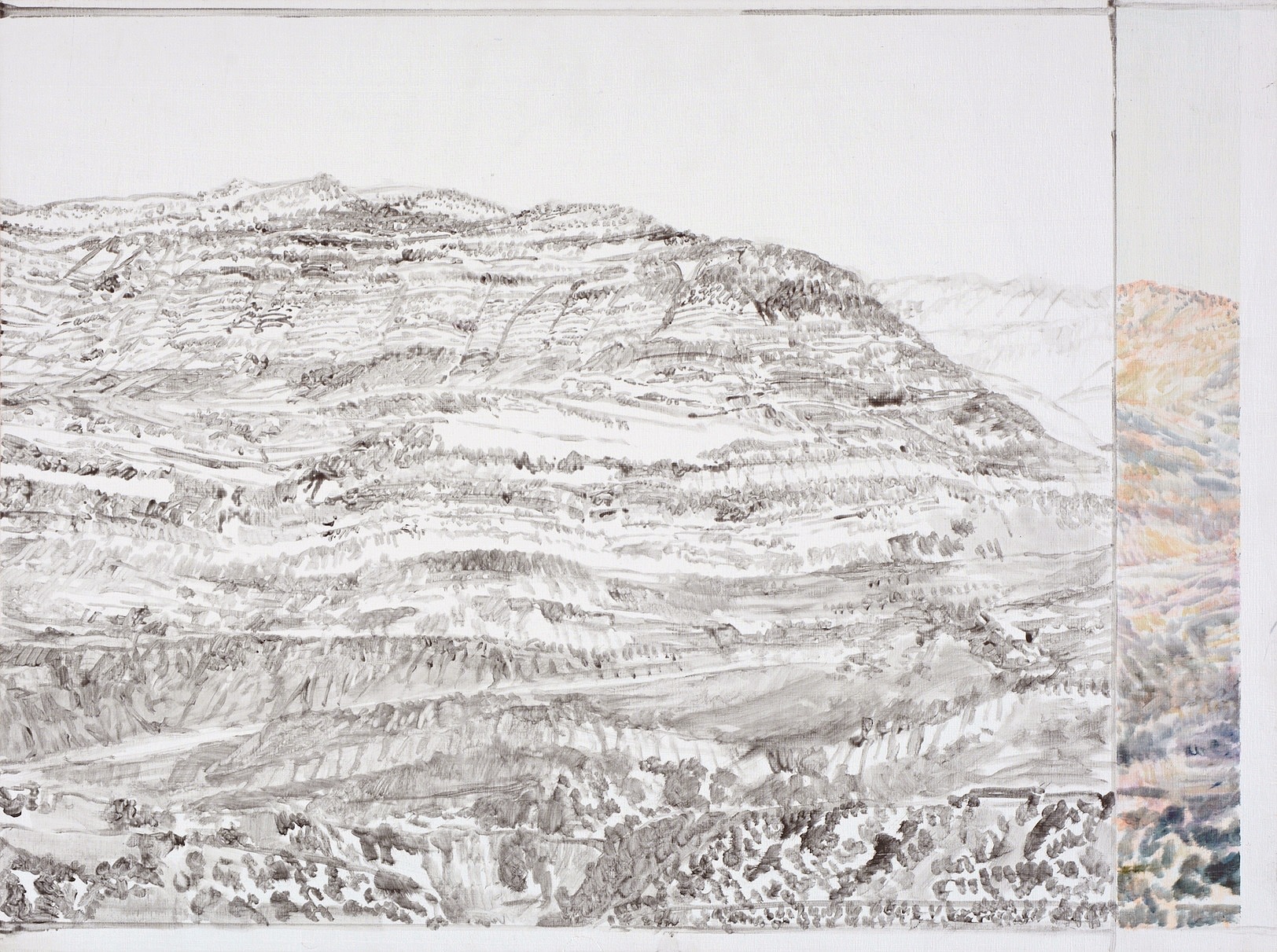 Daniele Genadry, Familiar Mountains (Kartaba), 2014