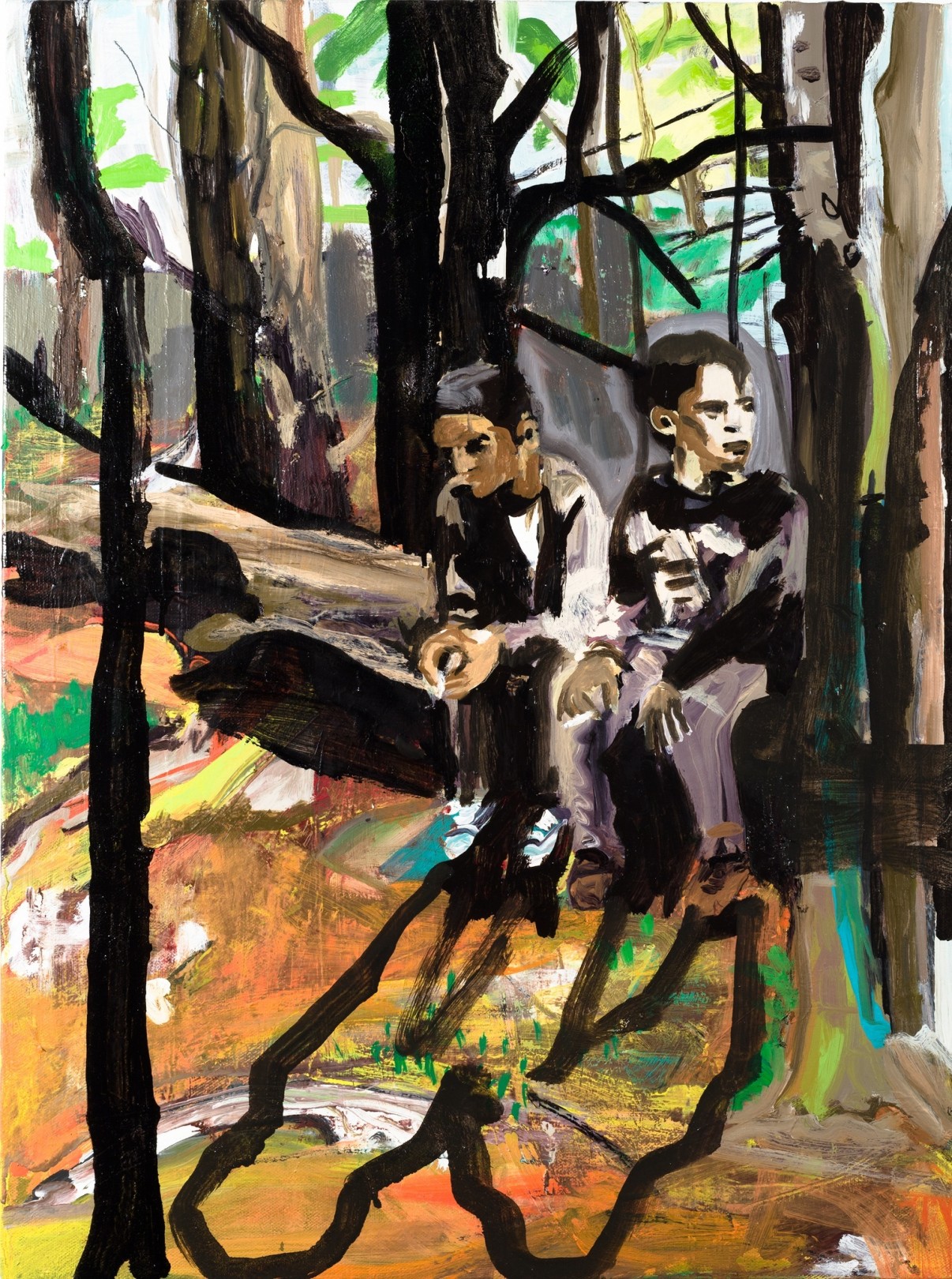 Maia Cruz Palileo Rusty's Log, 2014 Oil on canvas 61 x 45.7 cm. / 24 x 18 in.