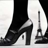 Shoe and Eiffel Tower (A), Paris