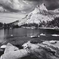 Cathedral Peak and Lake, Yosemite National Park