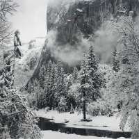 Ansel Adams Winter Sunrise Sierra Nevada From Lone Pine Ca