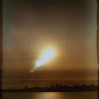 Sun over North Beach, Treasure Island