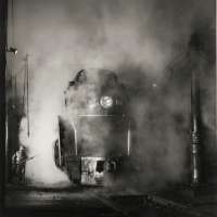 Washing J Class Locomotive No. 605, Shaffers Crossing Yards, Roanoke, Virginia