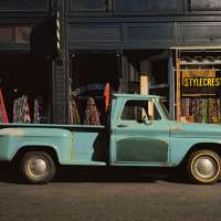 Stylecrest Truck, Chevrolet 10, in the Thirties Garment District