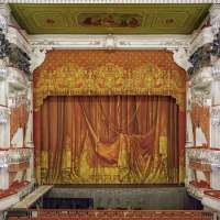 Curtain, Mikhailovsky Theater, Saint Petersburg, Russia