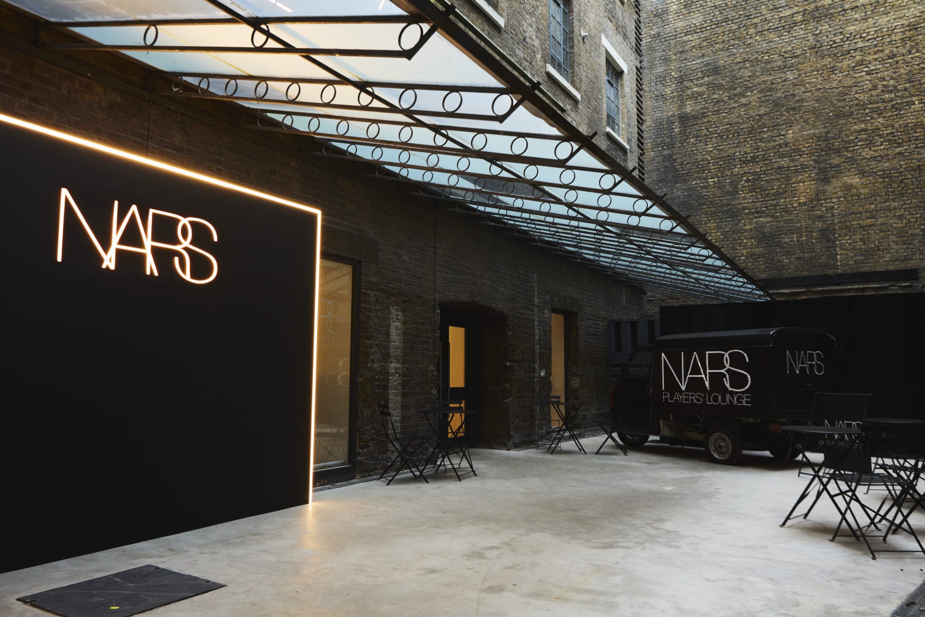The NARS Players Lounge took over The Stables in March 2025, in spectacular fashion. The space was brought to life...