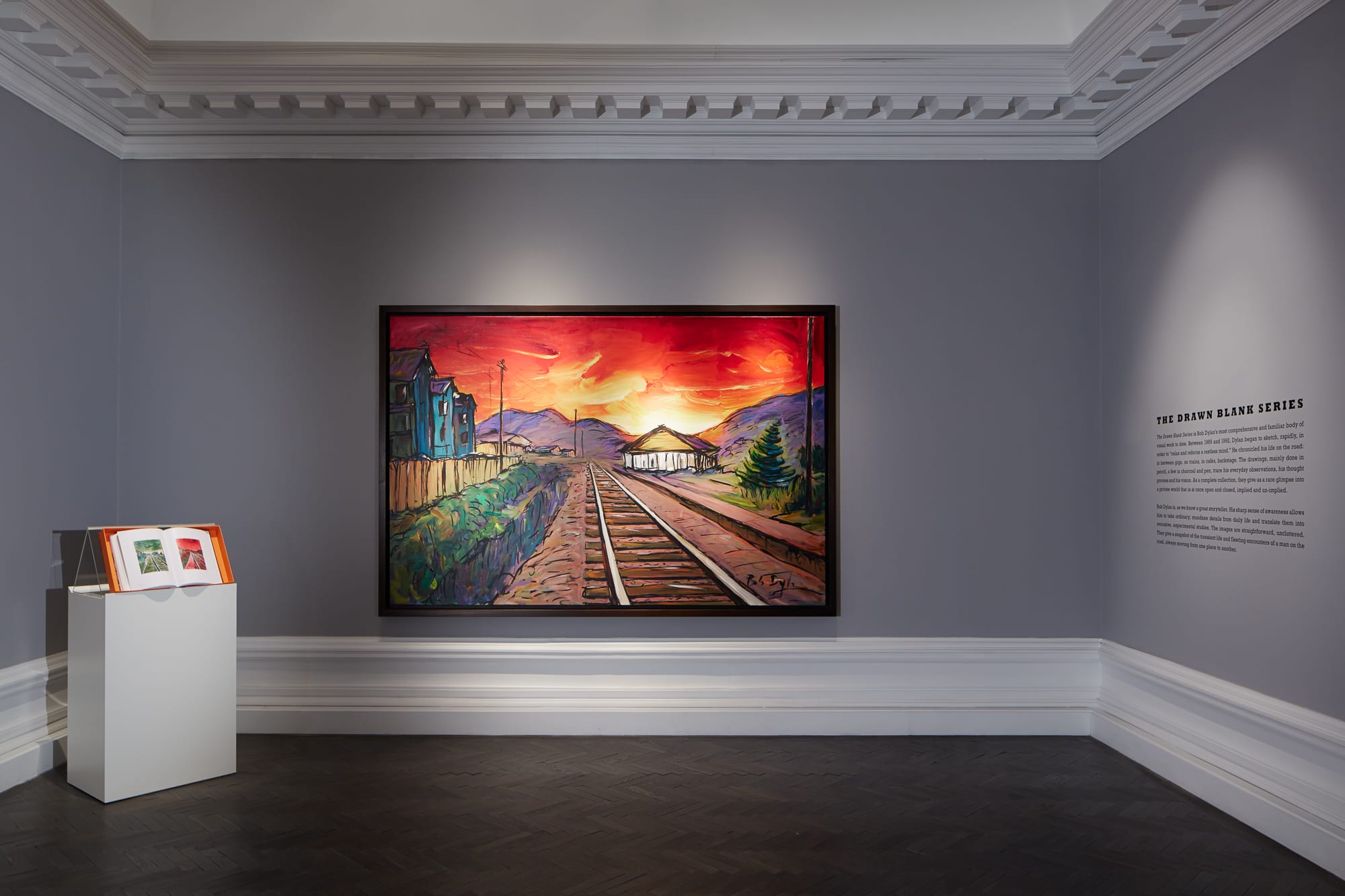 Bob Dylan, Train Tracks, Halcyon Gallery, 2020