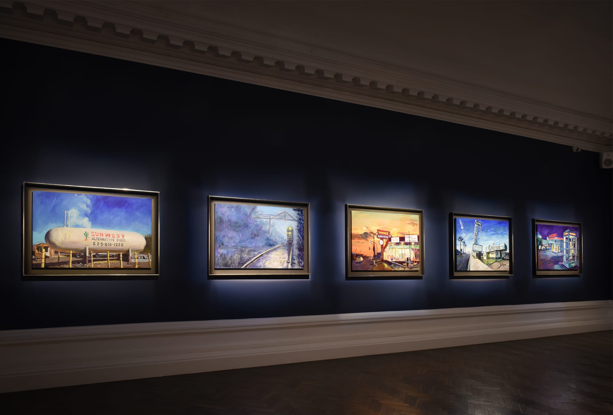 Bob Dylan: Original Paintings, Halcyon Gallery 2019