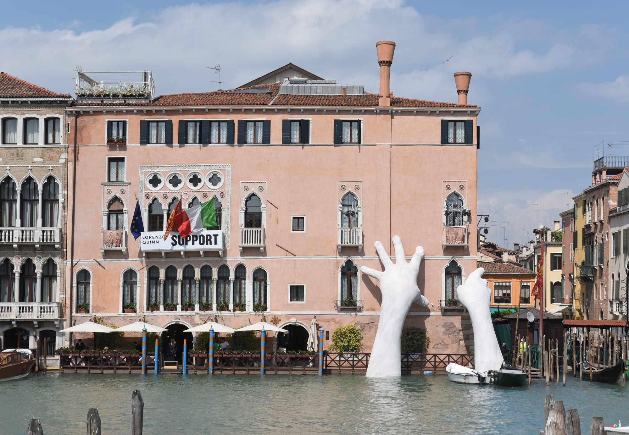 Support, Ca' Sagredo Hotel, Venice Biennale May 2017