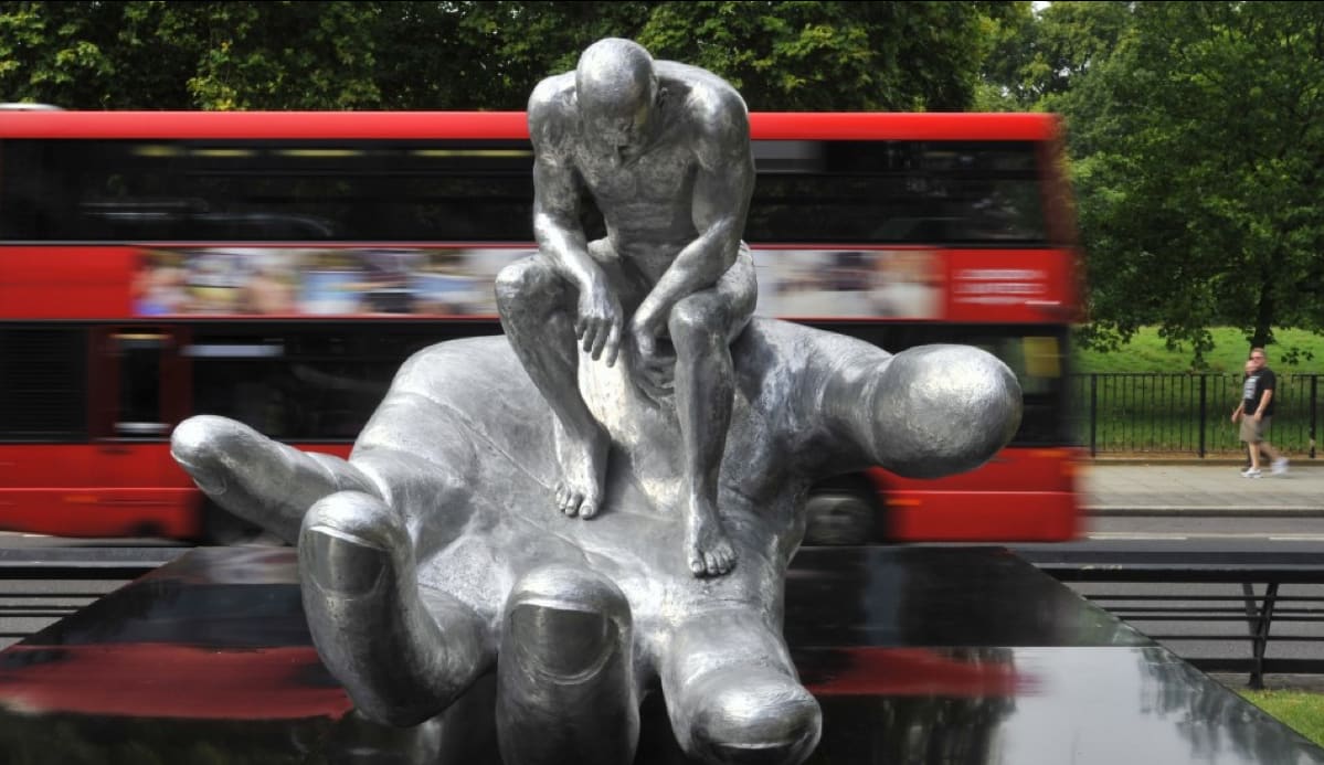 Hand of God, Park Lane, London, 2011