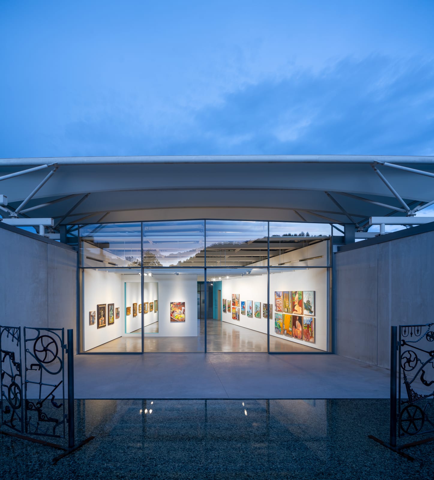 Drawn Blank in Provence, Renzo Piano Exhibition Pavilion, 2022 © Stephane Aboudaram | WE ARE CONTENT(S)