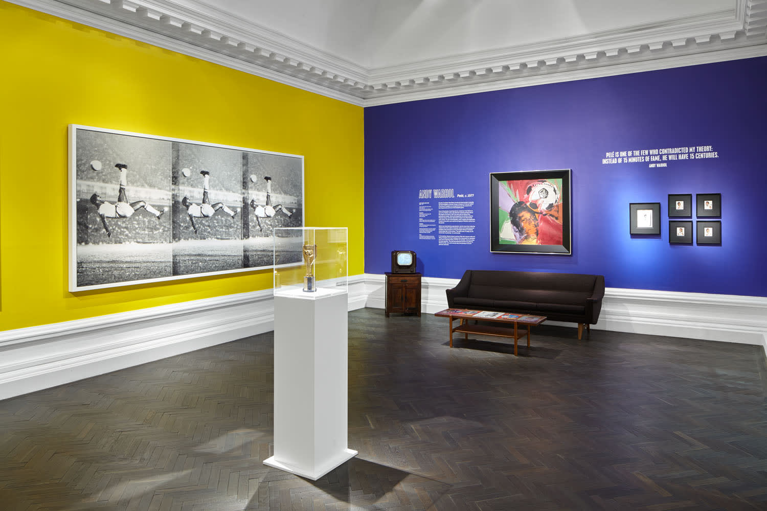 Pelé: Art, Life, Football, Halcyon Gallery, 2015