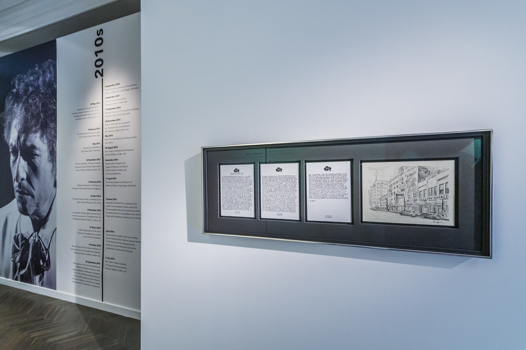 Murder Most Foul, Bob Dylan: 60 Years of Creating, Halcyon Gallery, May 2021