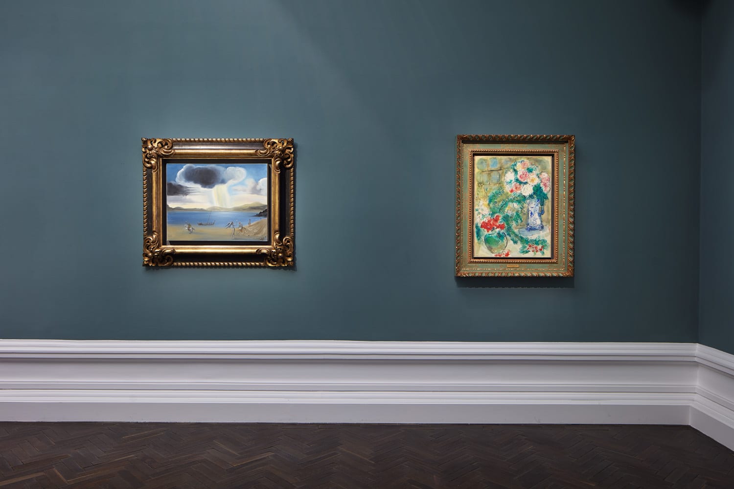 Paysage de Port Lligat, Salvador Dali, Les Deux Bouquets, Marc Chagall, Halcyon Gallery, 2021