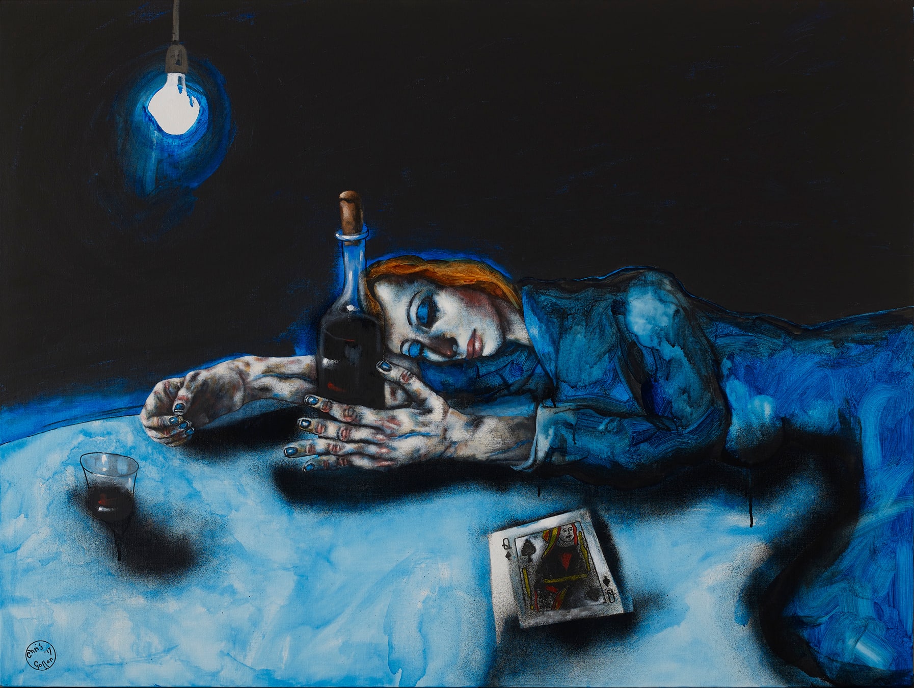 Chris Gollon, Gimme Some Wine - Final Version, 2017