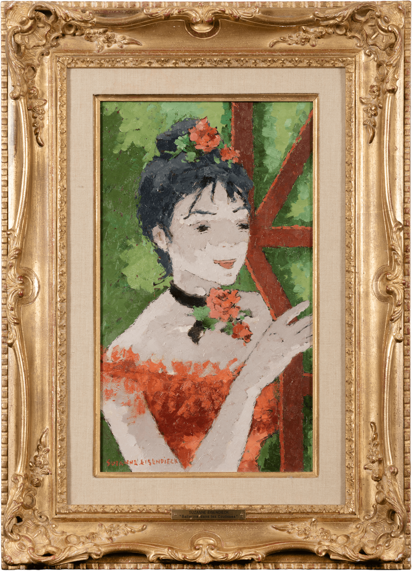 Ballerine dans les coulisses