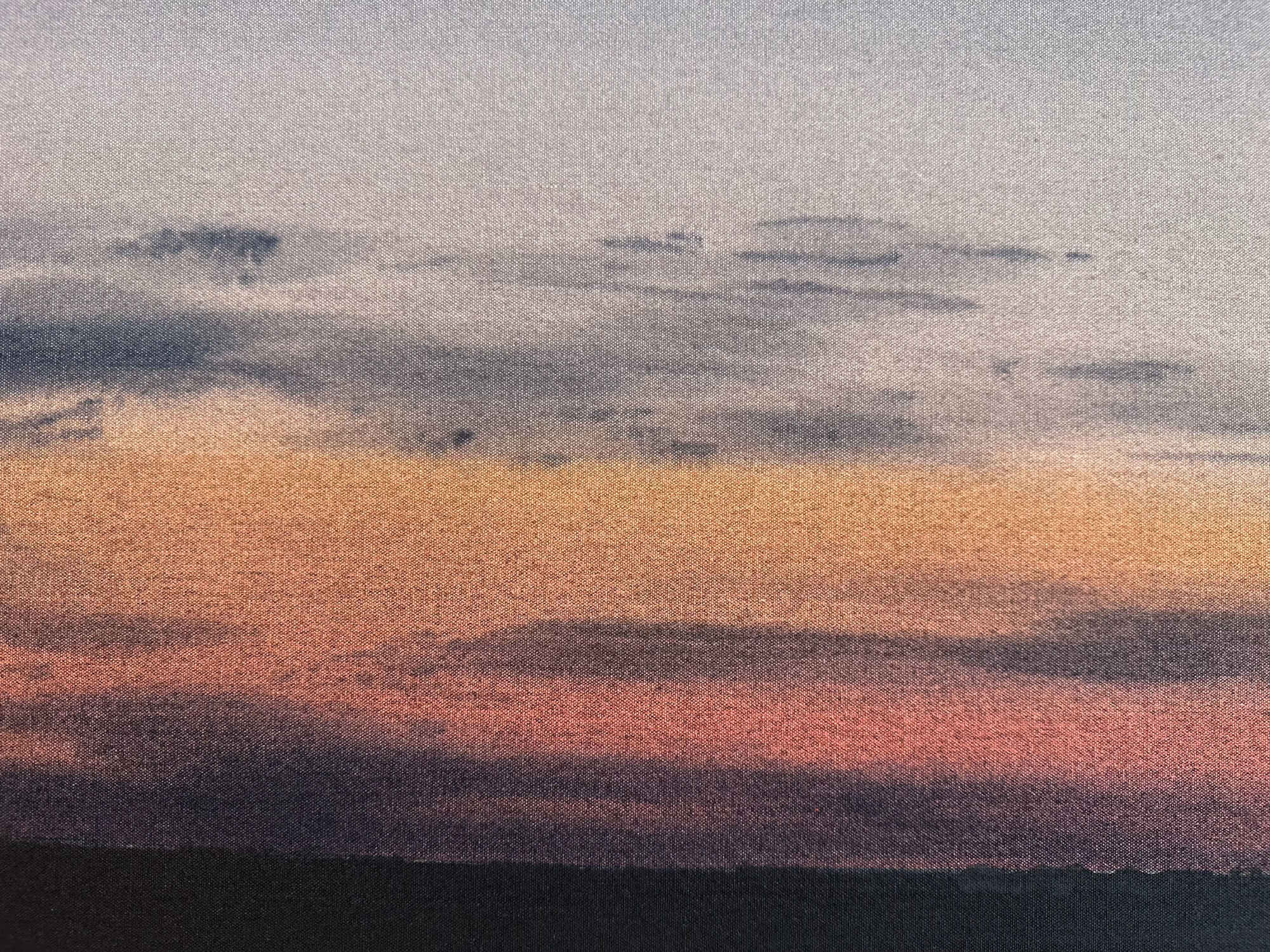 Prairie Sunset: Creek Reflection