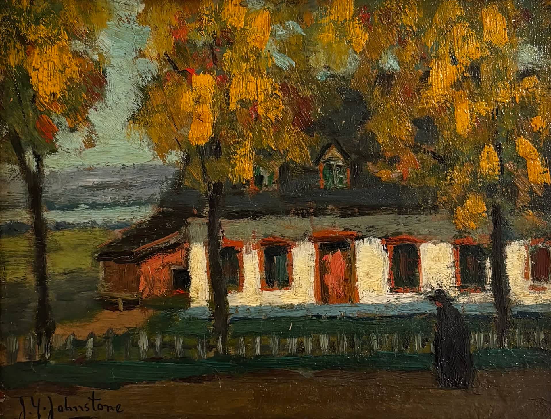 Old House Near St. Eustache