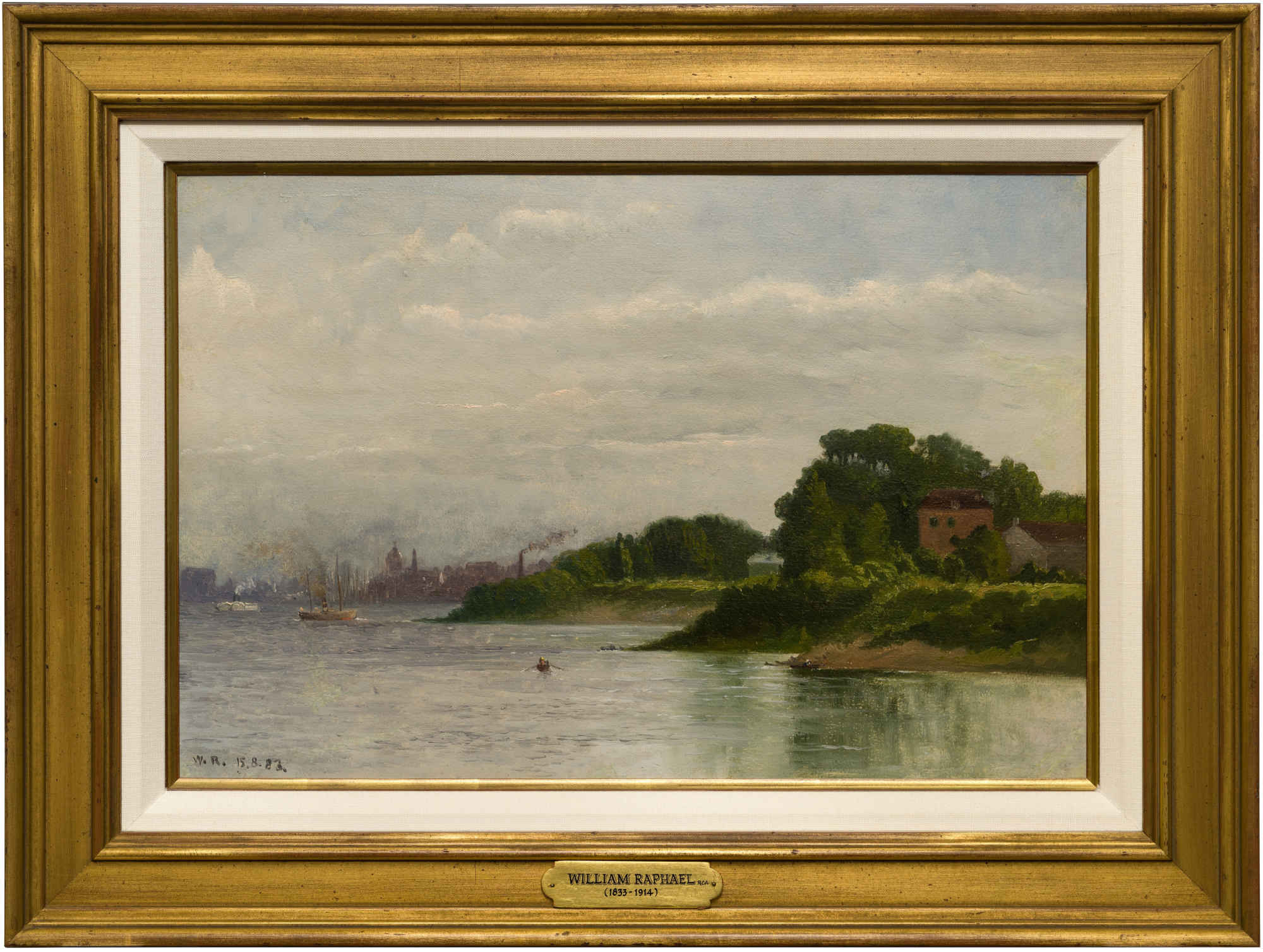 Looking towards Montreal from the South Shore