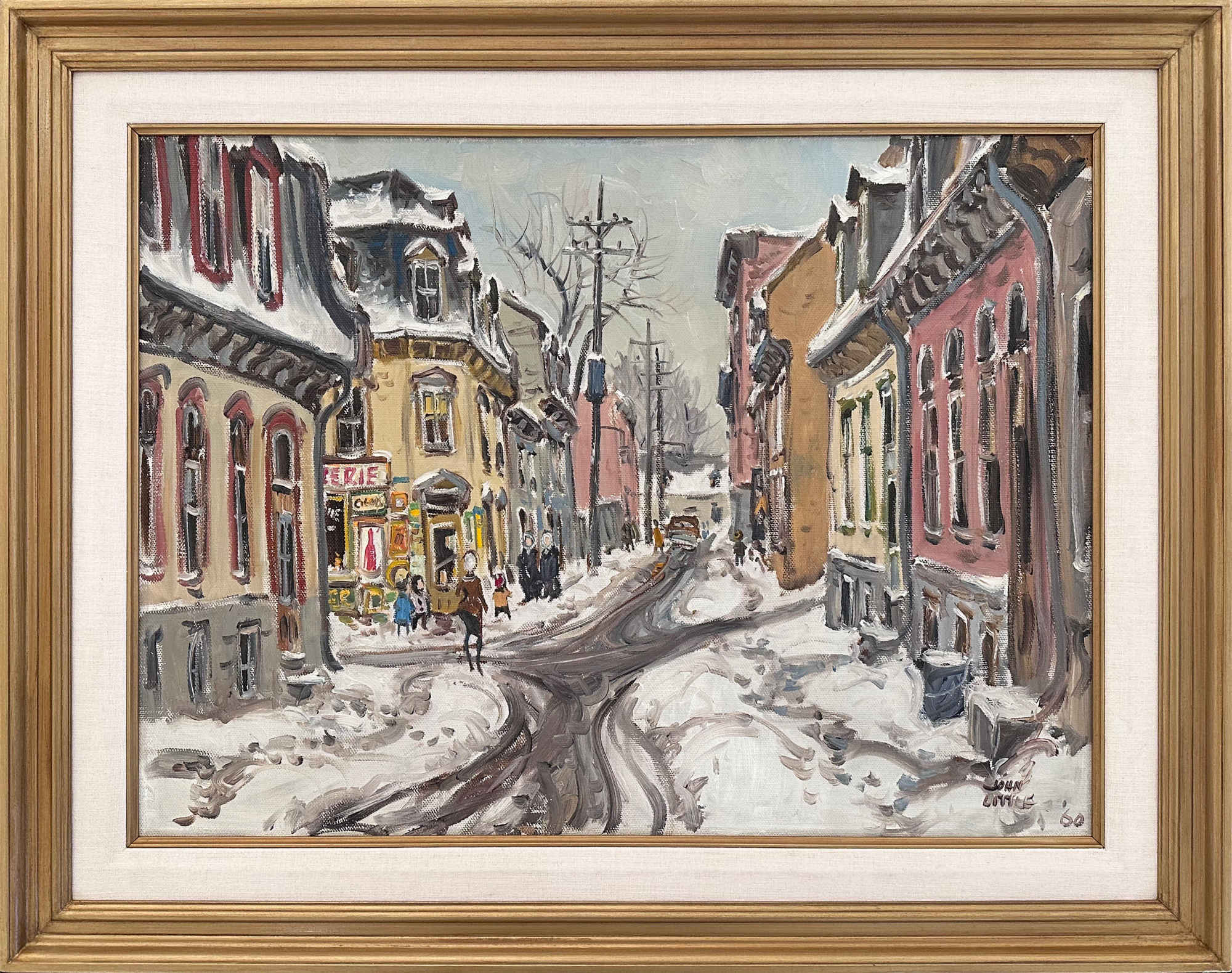Ste Gabriel St at corner of Rue des Zouaves Quebec
