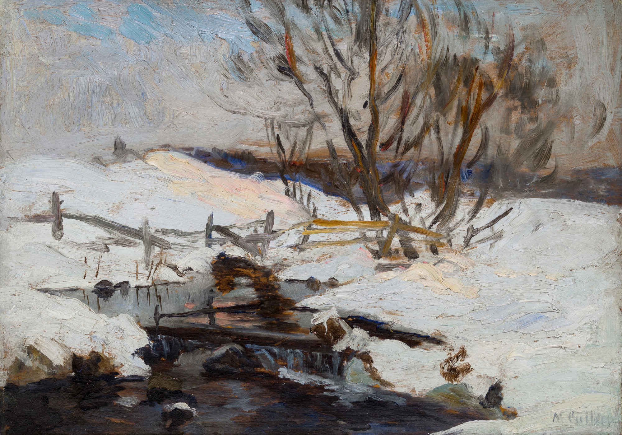 Winter on the North River