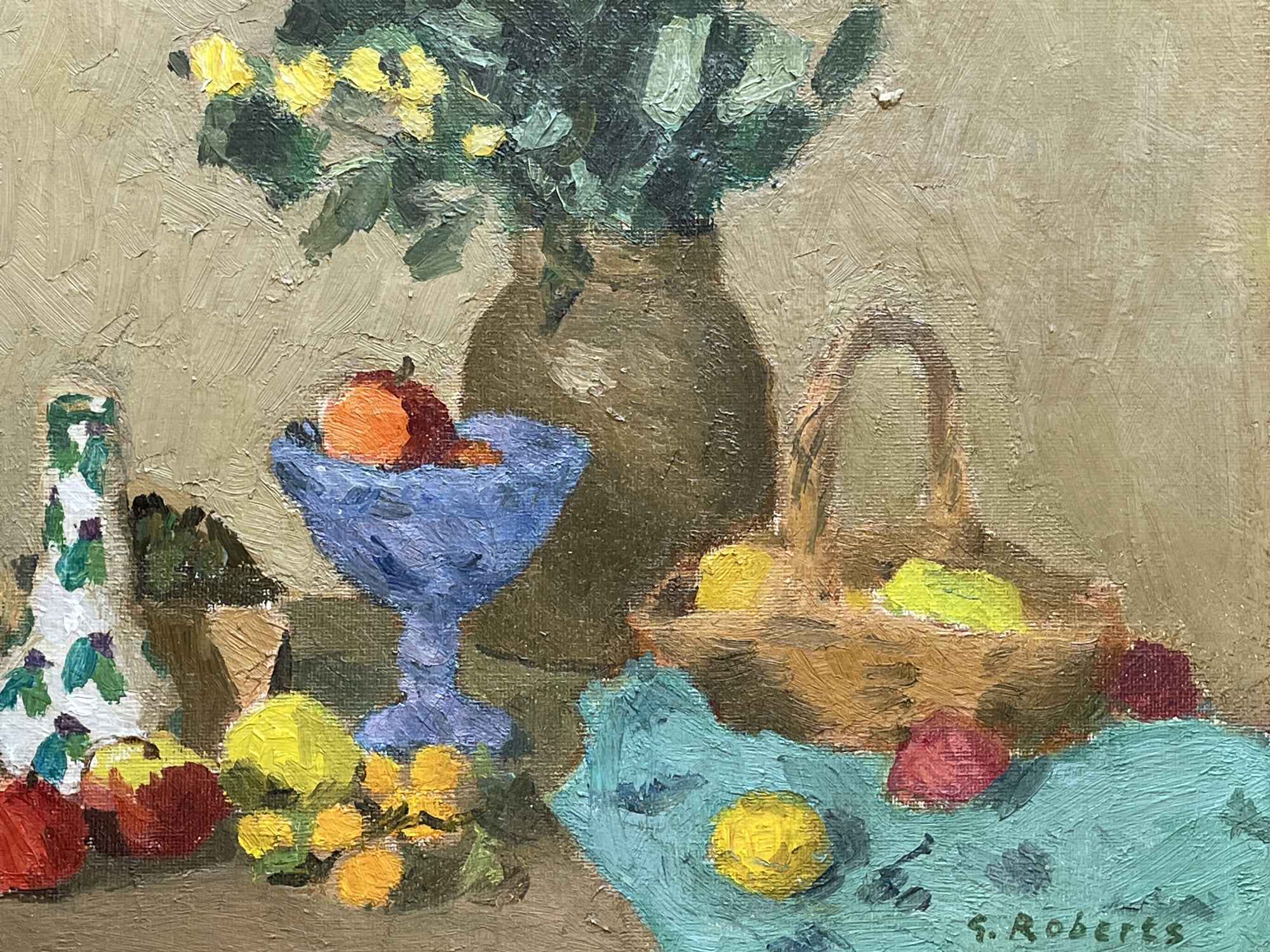 Still life with Fruit and Flowers