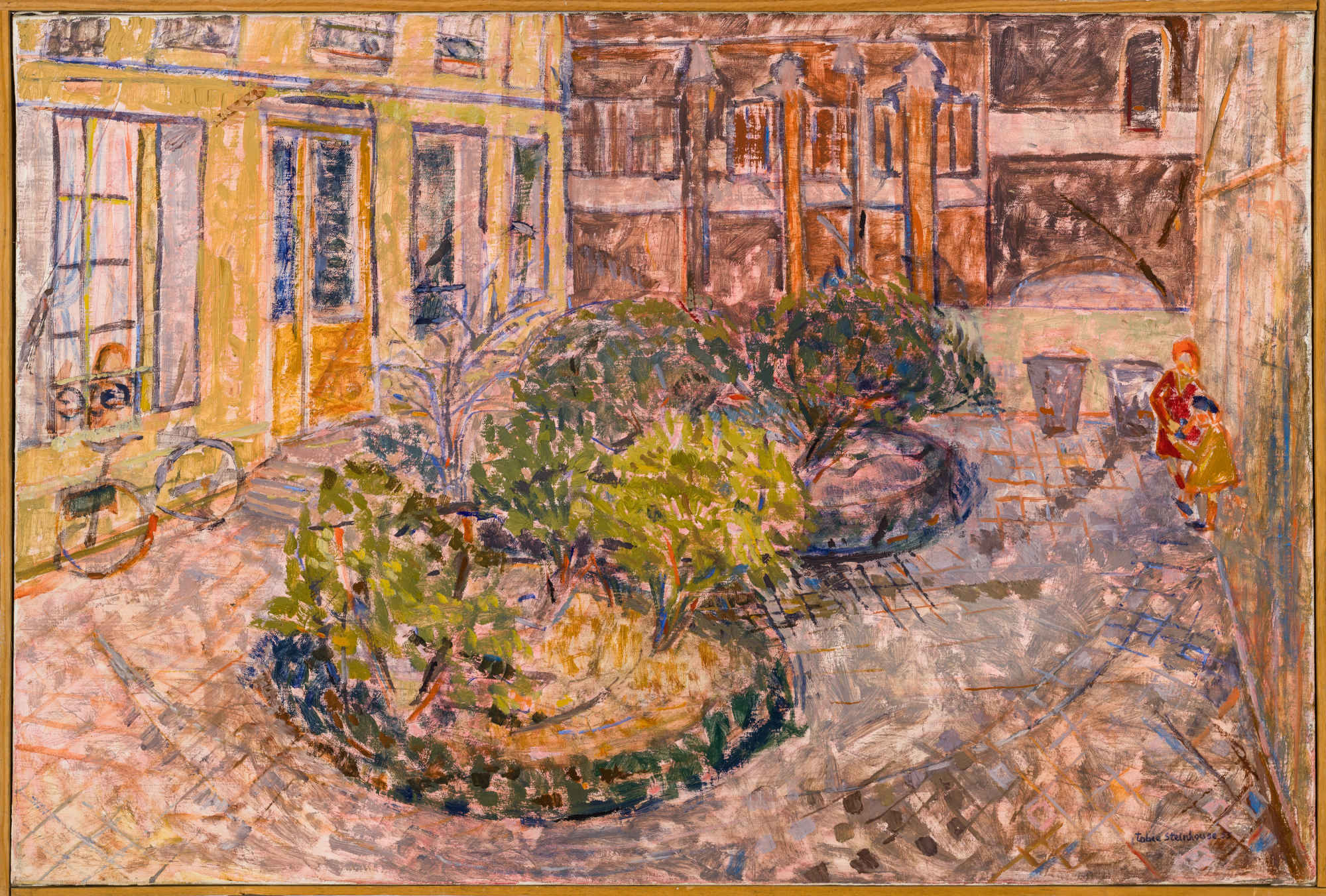 La cour, Villa St. Jacques