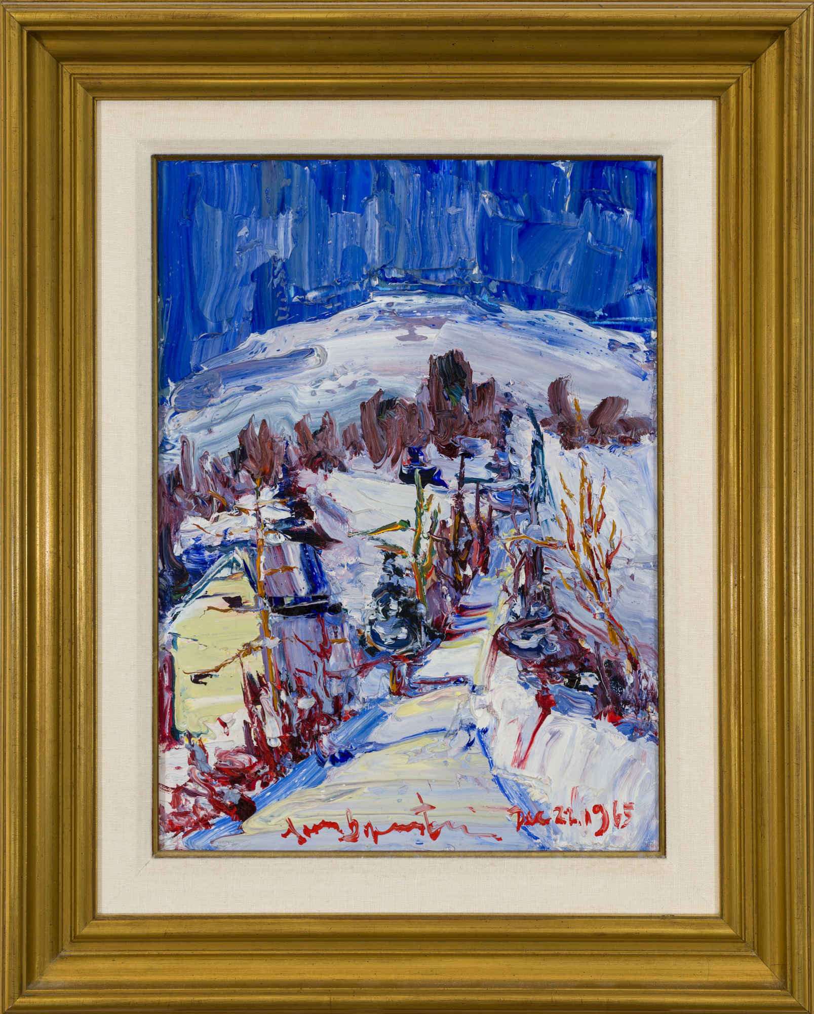 Winter, Ste. Agathe