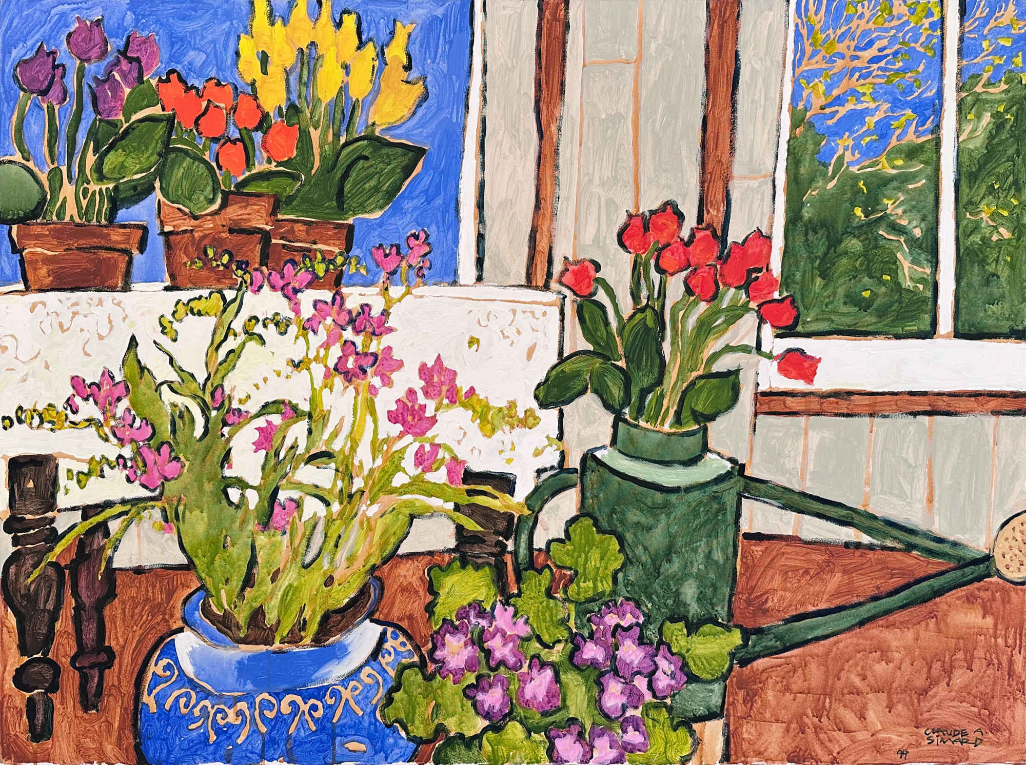 Still Life with Freesias