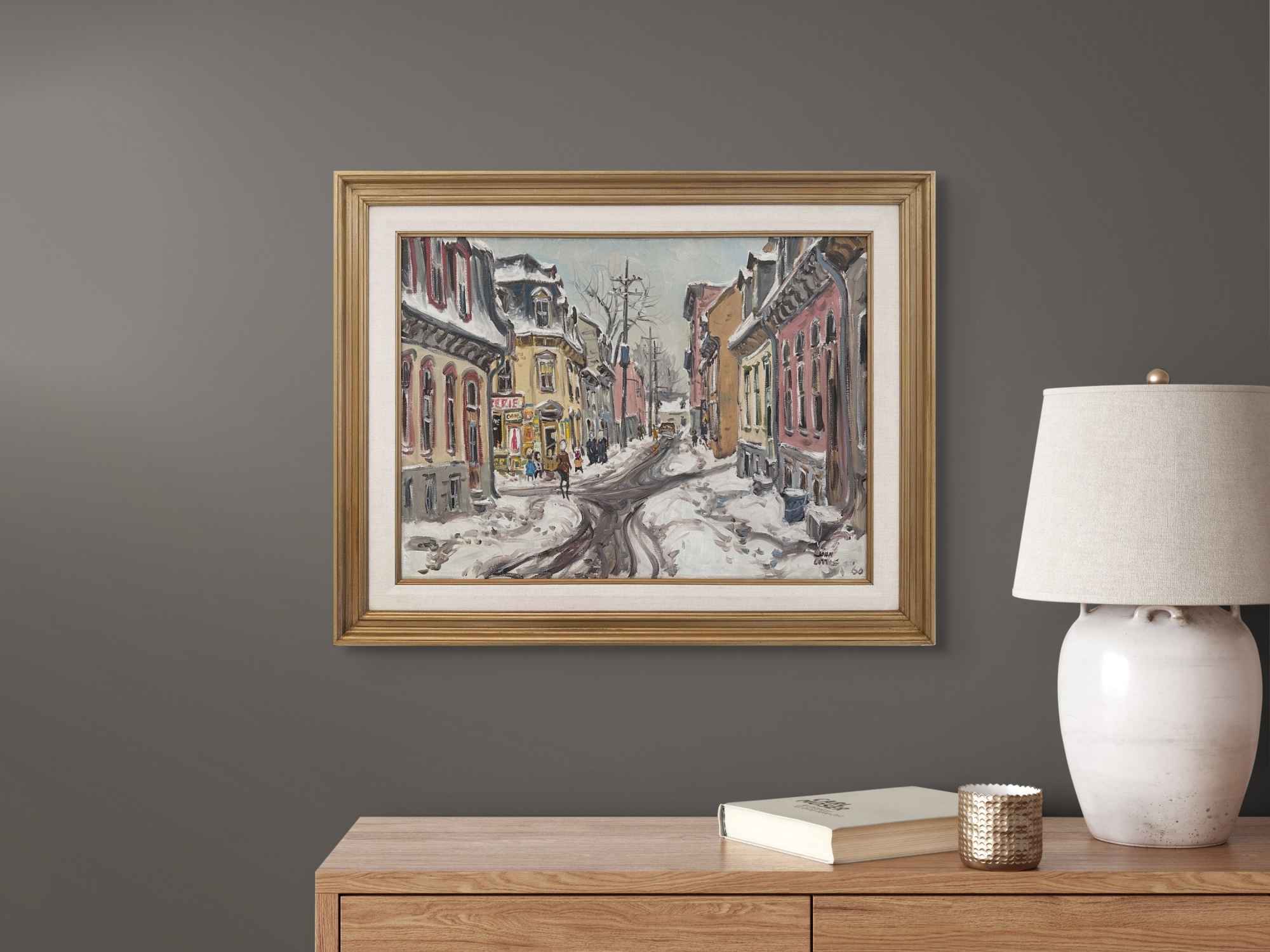 Ste Gabriel St at corner of Rue des Zouaves Quebec