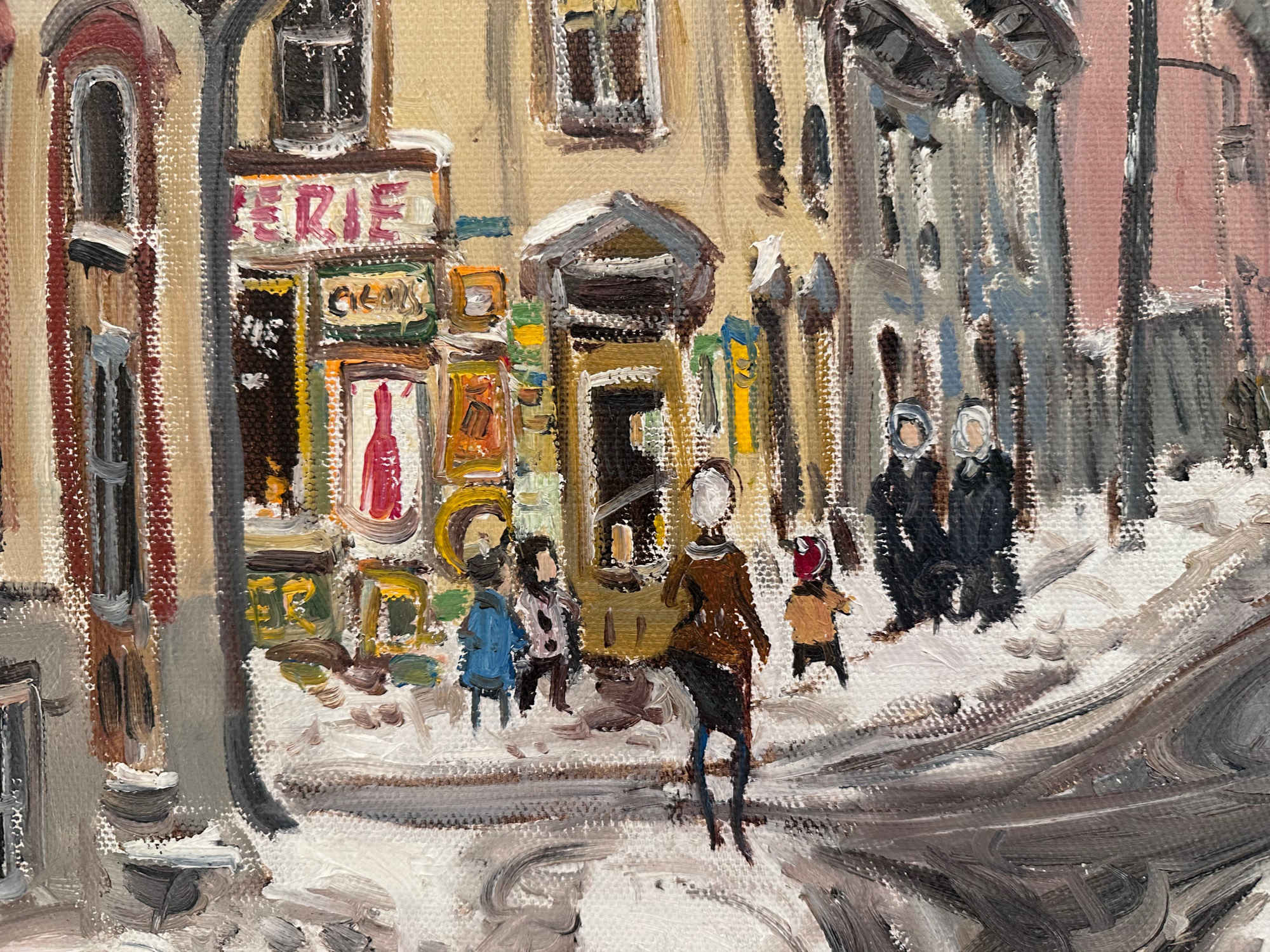 Ste Gabriel St at corner of Rue des Zouaves Quebec