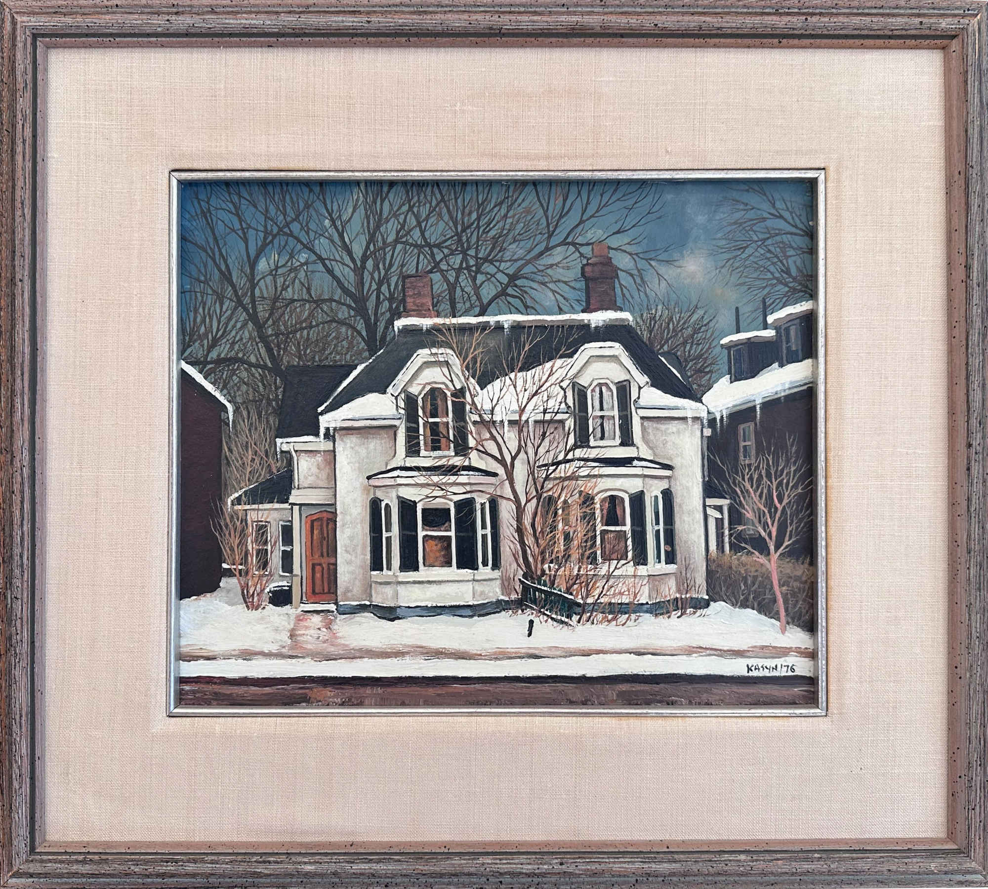 Stucco House on Alvin St