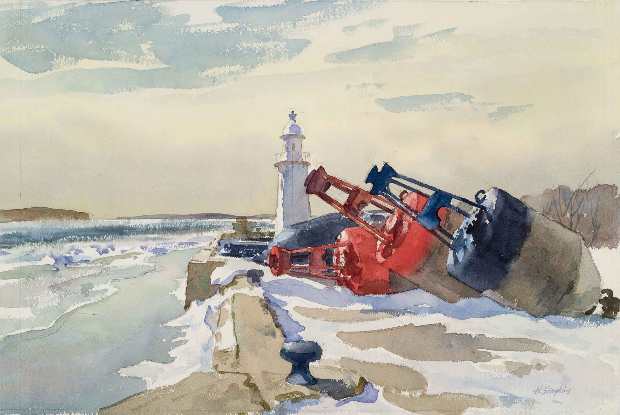Lighthouse and Buoys - Phare et bouées