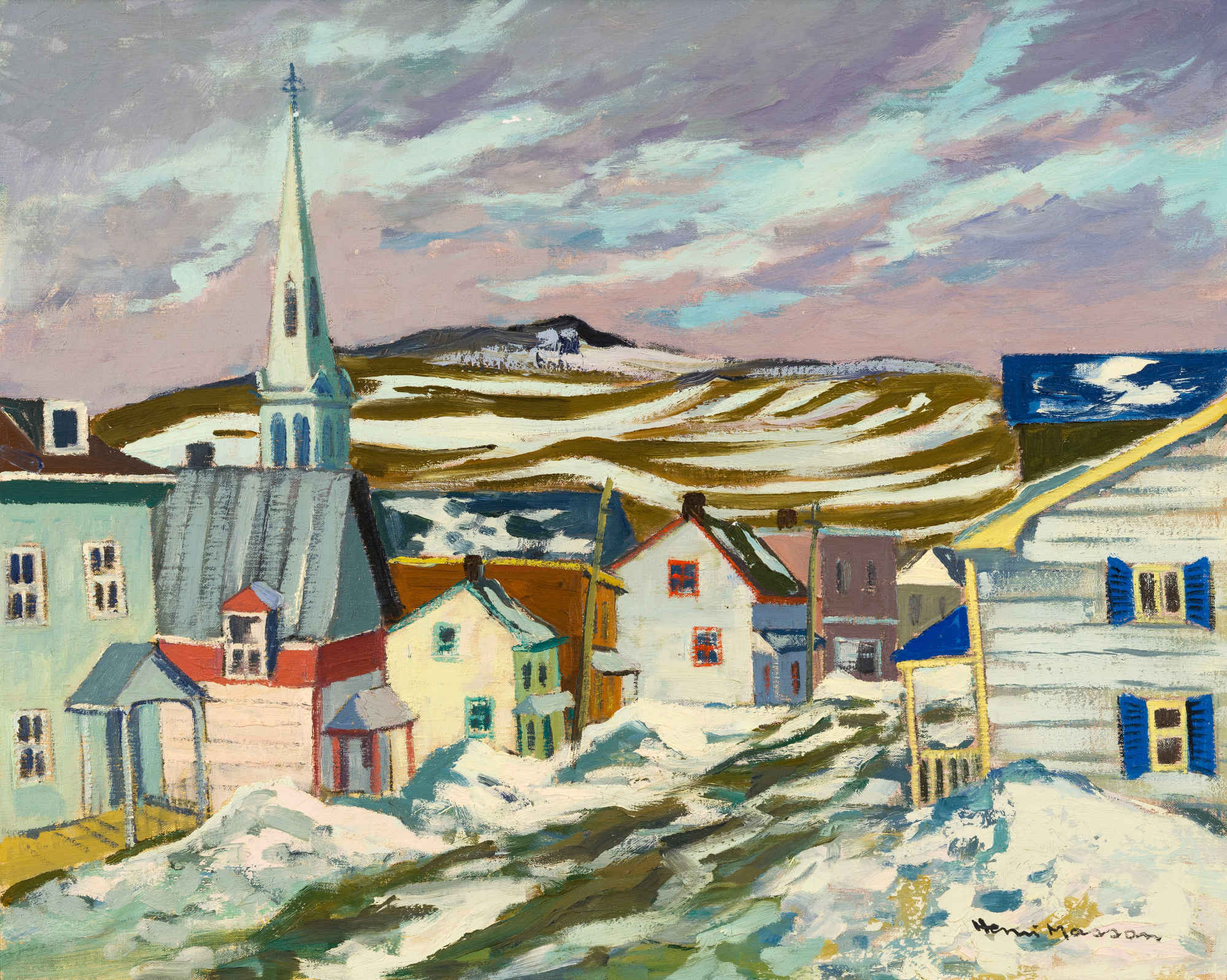 Première neige, St. Tite des Caps