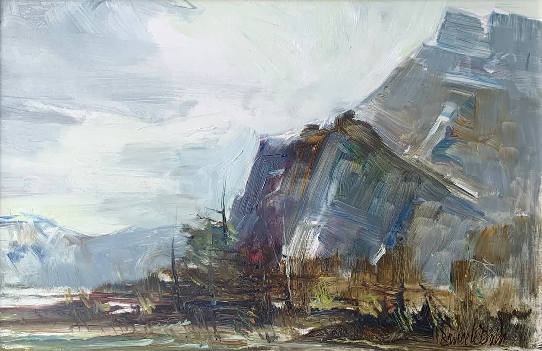 May Morning, Mt. Rundle, Banff, Alberta