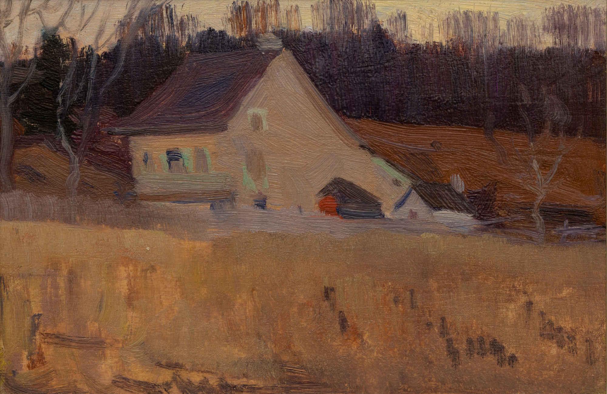 Crépuscule d’automne, Baie St. Paul