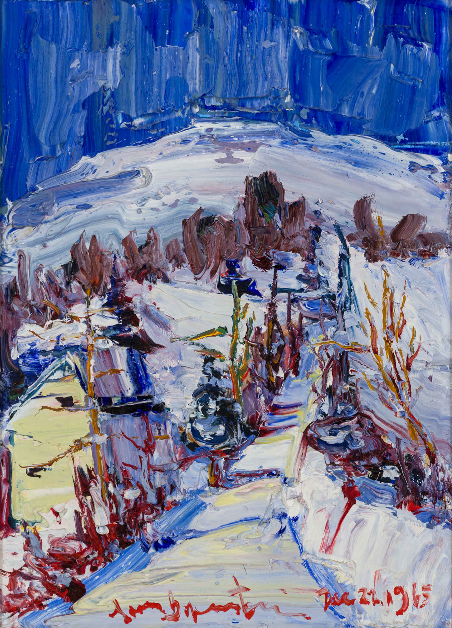 Winter, Ste. Agathe