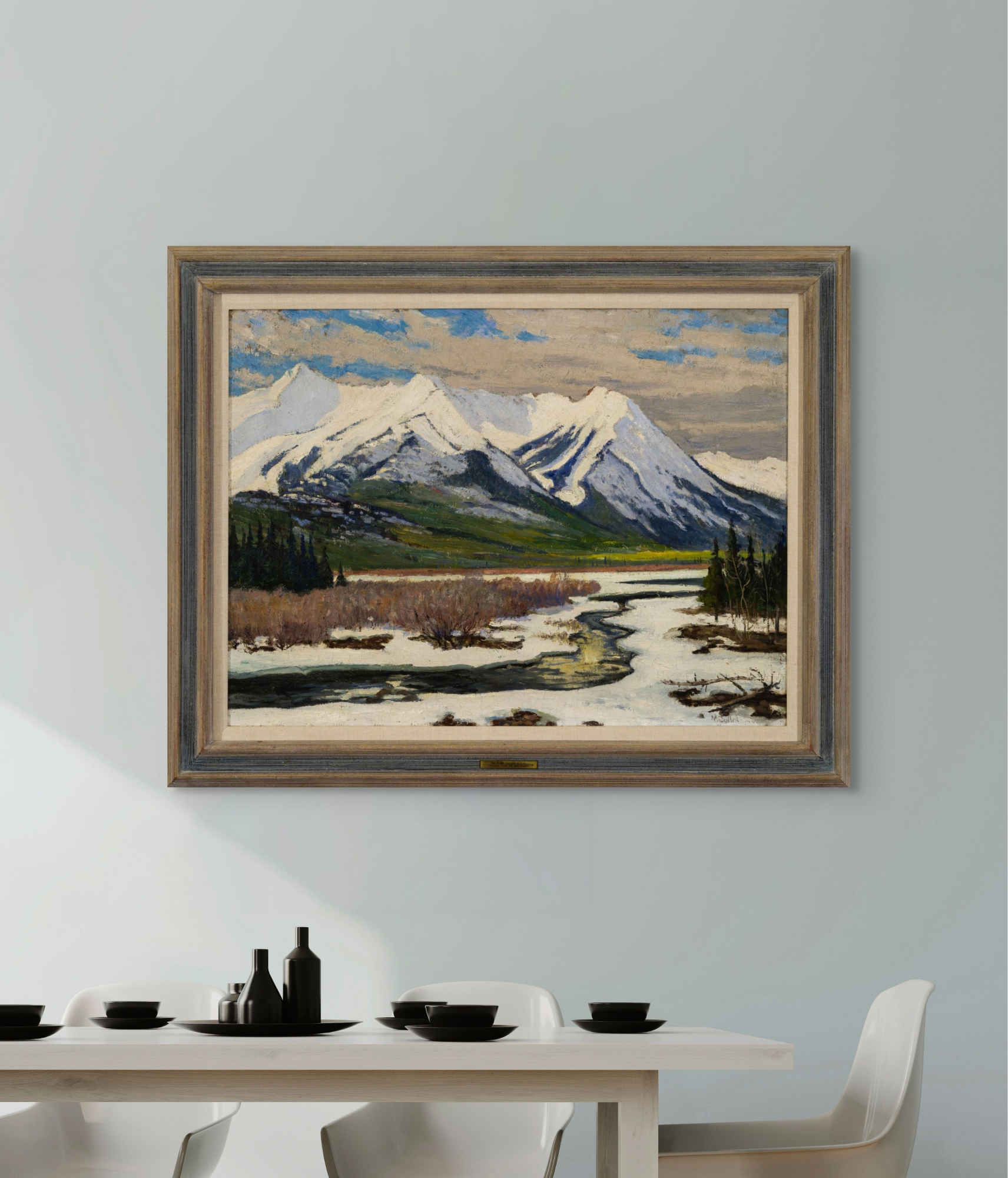 Rockies from the Bow River