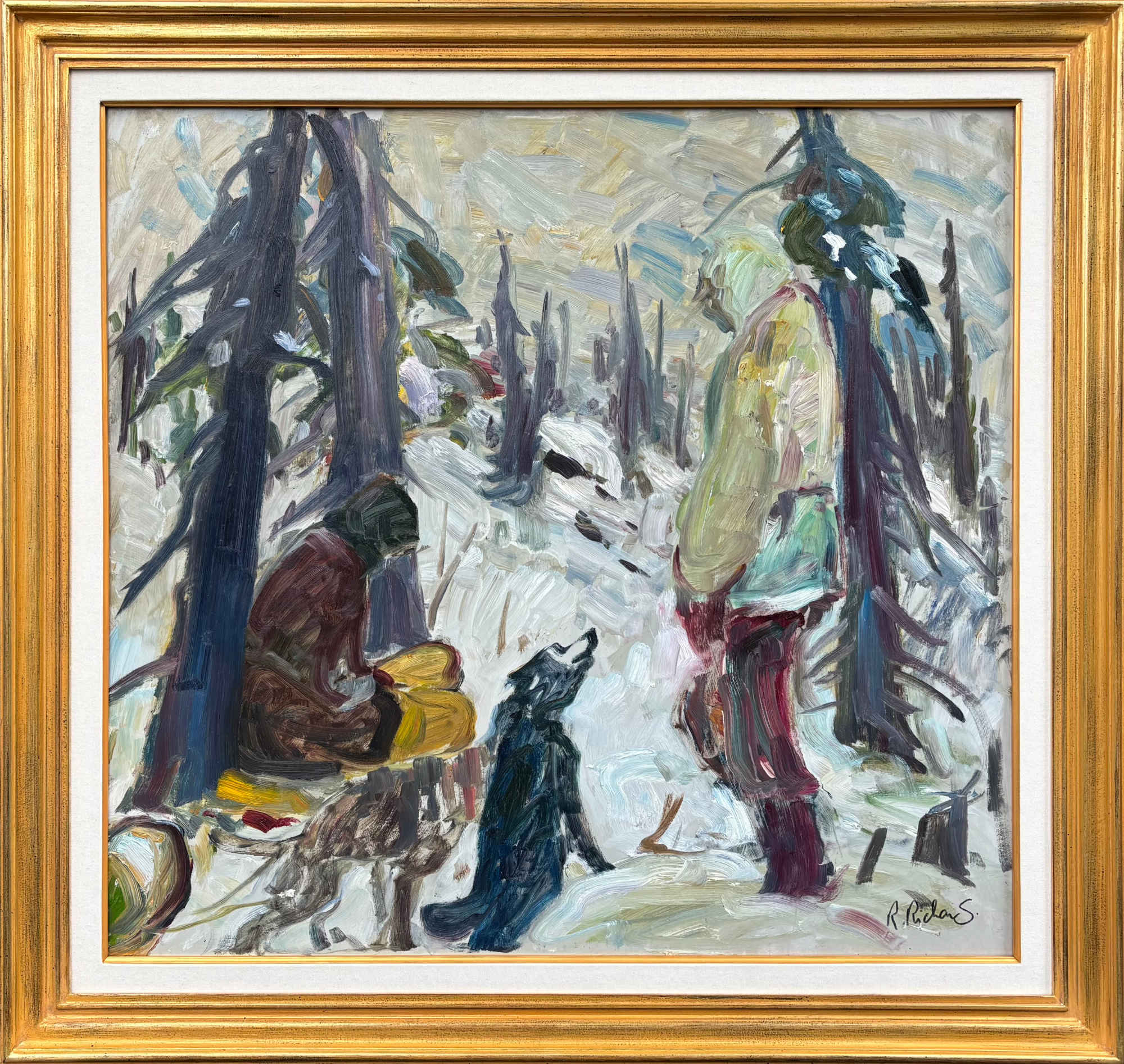Trappers in Winter