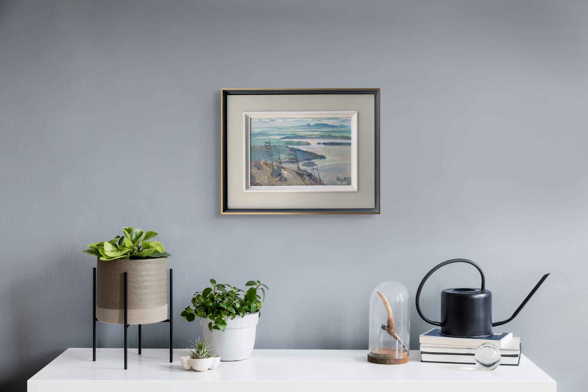 Lake Memphremagog From Owl's Head Mountain Top