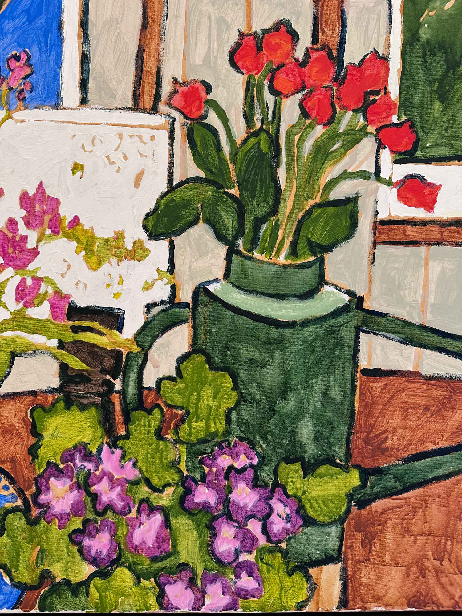 Still Life with Freesias