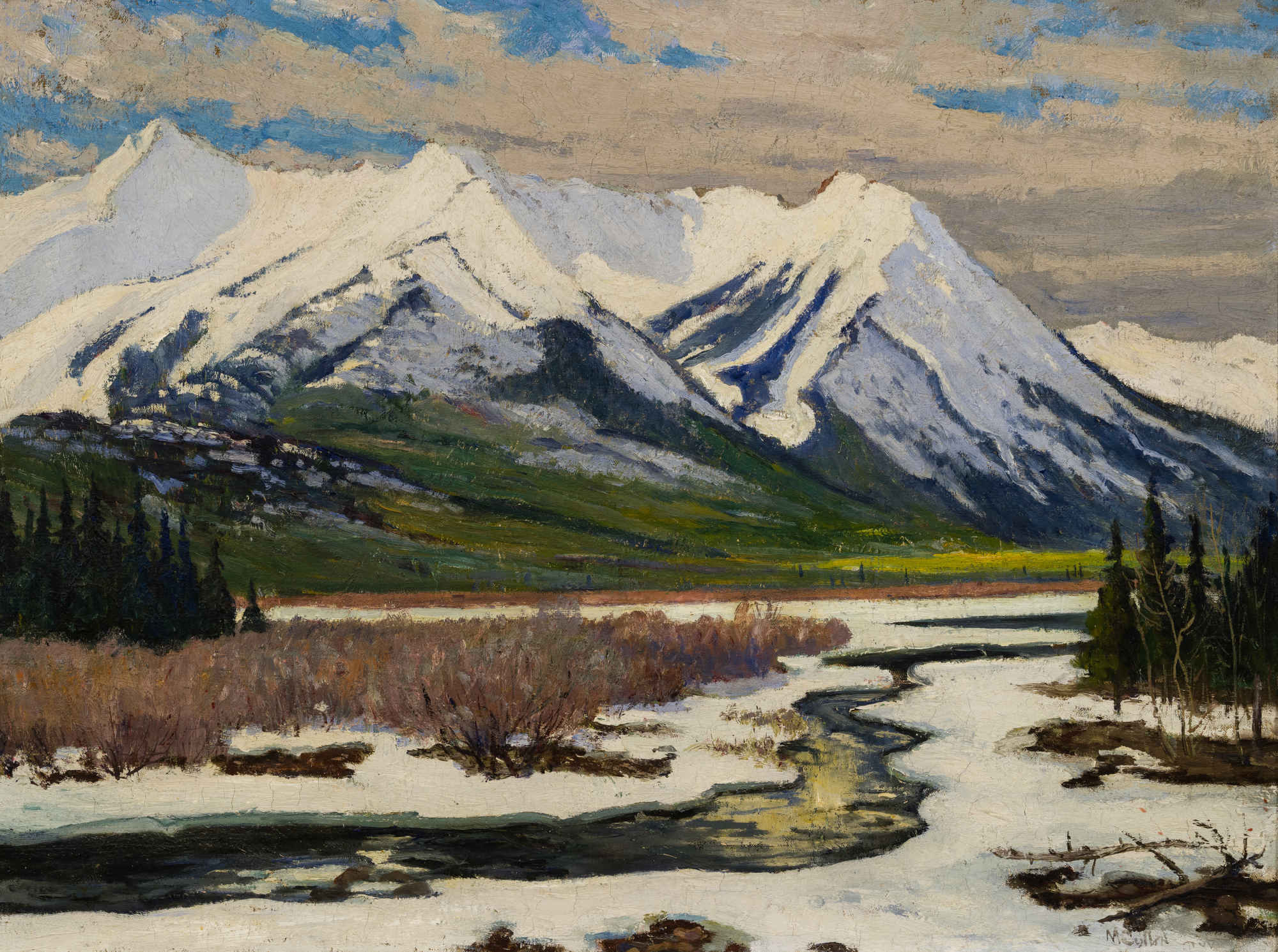 Rockies from the Bow River