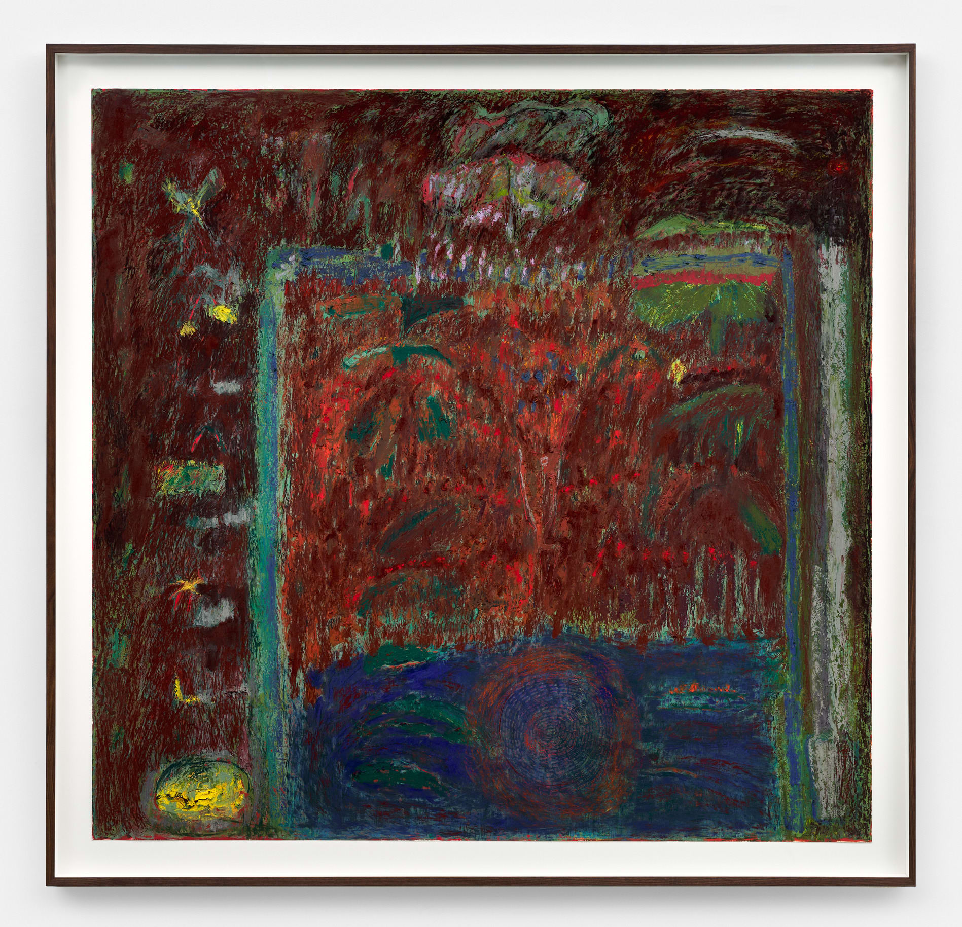 Mimi Lauter, View from the bench on day __, 2023