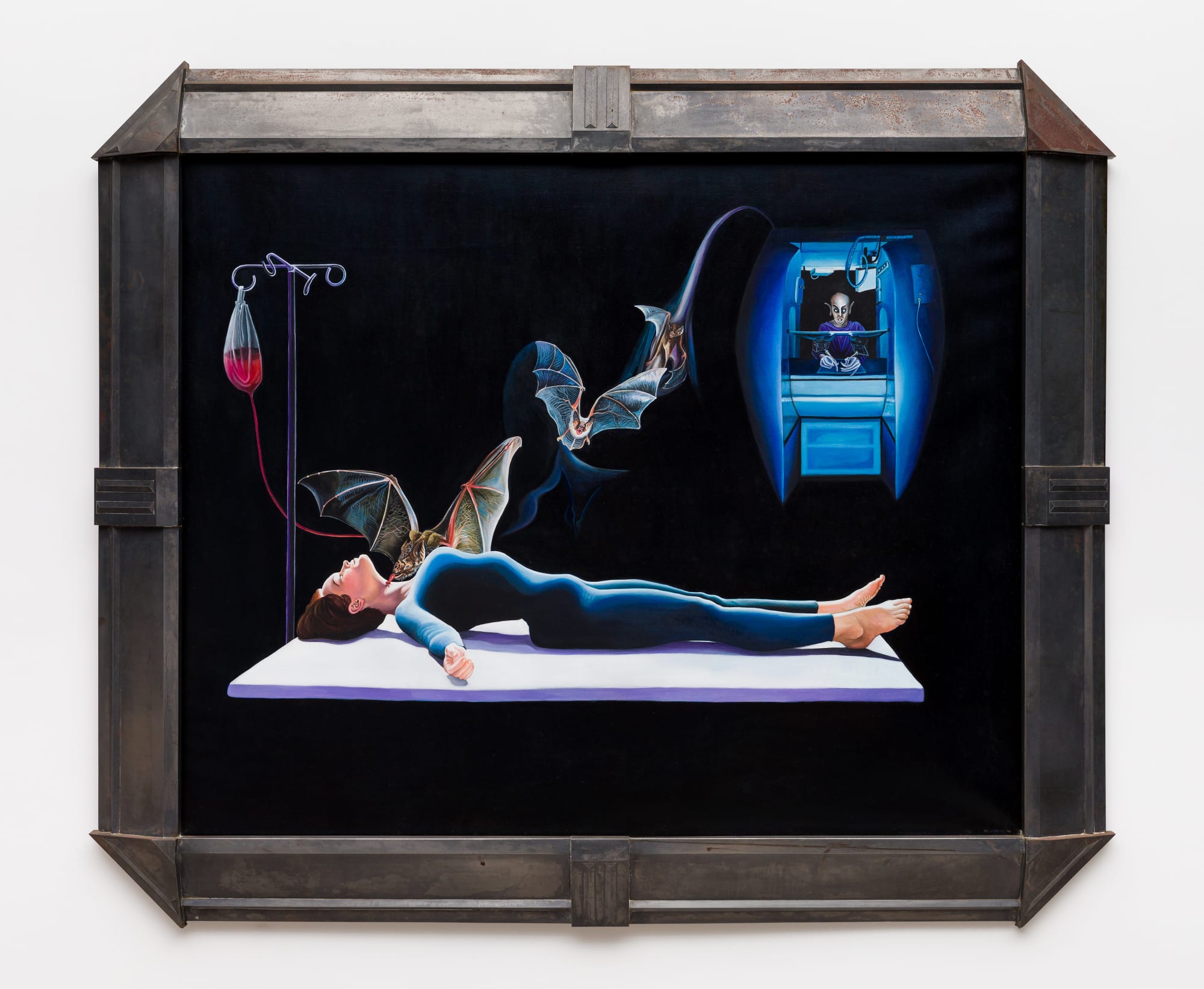 Lynn Randolph, Transfusions, 1995